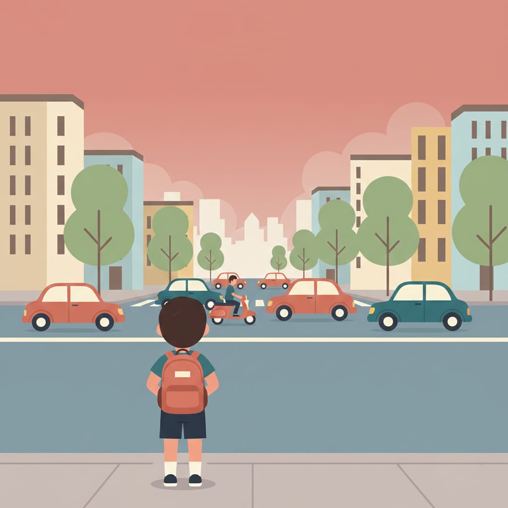 Безопасность ребёнка по дороге в школу: новые угрозы, новые правила, алгоритм действий.